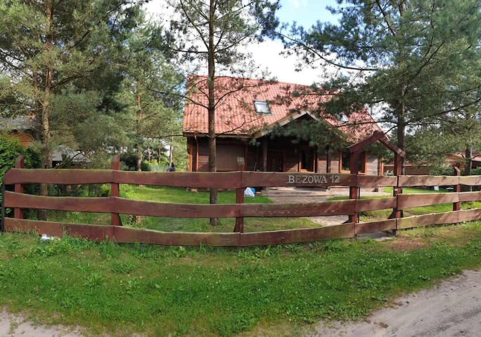 Trojmiasto Nad Jeziorem Dom -Echochata Kamień Exterior foto