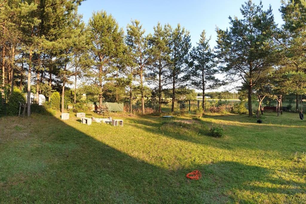 Trojmiasto Nad Jeziorem Dom -Echochata Kamień Exterior foto