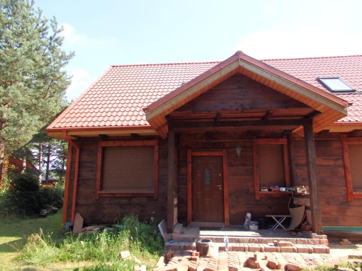 Trojmiasto Nad Jeziorem Dom -Echochata Kamień Exterior foto